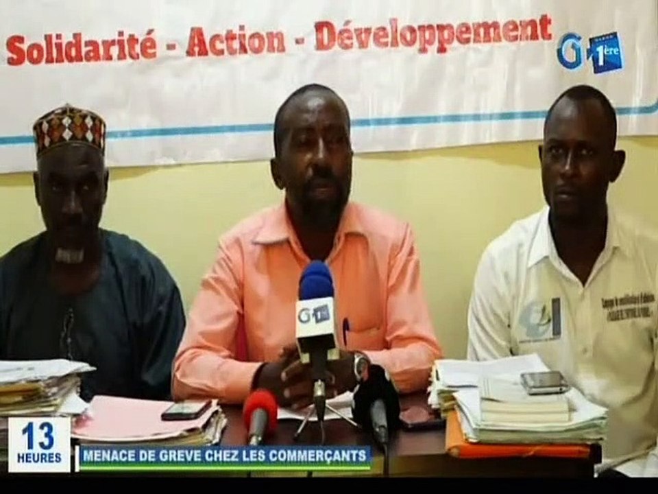 RTG / Conférence de presse des membres du syndicat des transporteurs du Gabon UN-SAC