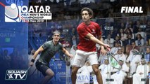 Squash: PSA Men's World Champs 2019-20 - Final Roundup - Tarek Momen v Paul Coll