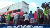 Dua Penumpang Mobil Tertabrak Kereta Api di Cirebon