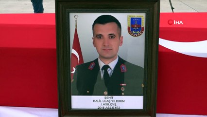 Bingöl'de kuleden düşerek şehit olan astsubay memleketine uğurlandı