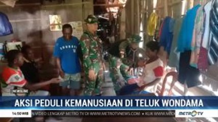 Aksi Peduli Kemanusiaan di Teluk Wondama