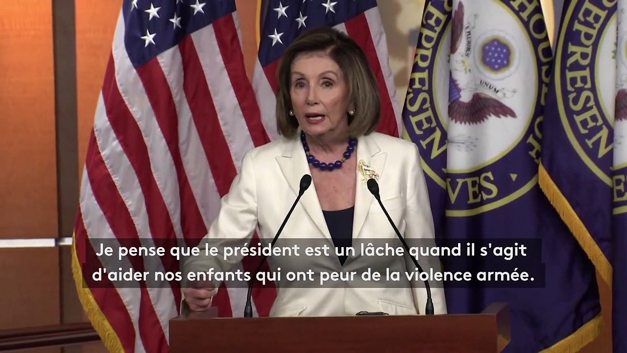 "Ne m'accusez pas" : la démocrate Nancy Pelosi recadre un journaliste qui la soupçonne de "détester" Donald Trump