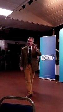 NSST-Nigel Farage rally Barnsley