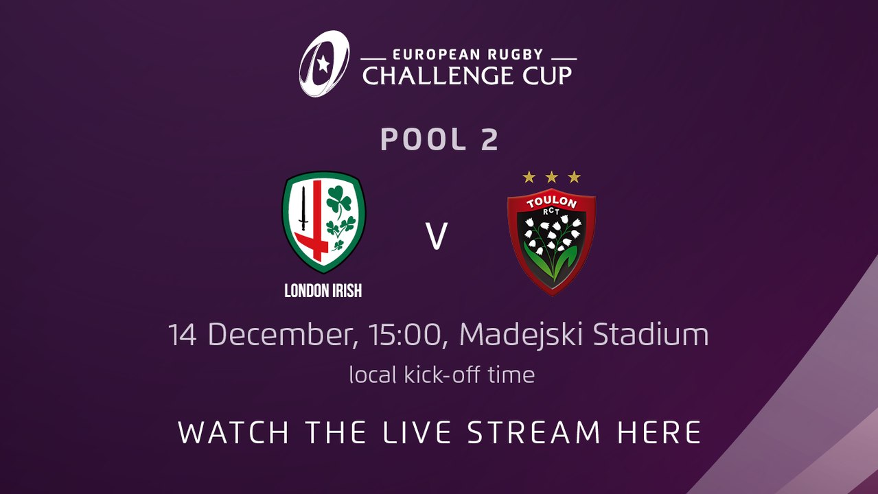 London Irish v RC Toulon