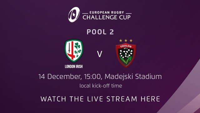 London Irish v RC Toulon