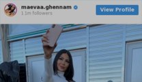 Maeva Ghennam (Les Marseillais) fait monter la température sur Instagram