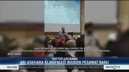Ari Askhara Klarifikasi soal Insiden Pesawat Baru Garuda