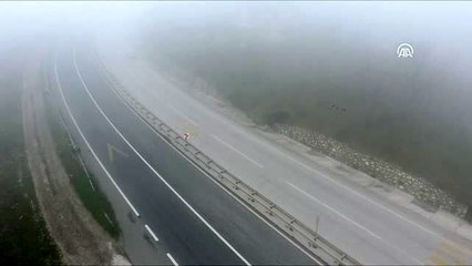 Batı Karadeniz'de yoğun sis etkili oldu