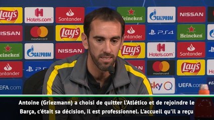 Groupe F - Godin : "Griezmann au Barça, c'était sa décision"
