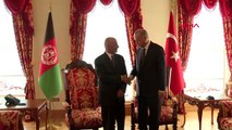 Cumhurbaşkanı erdoğan, eşref gani ile görüştü