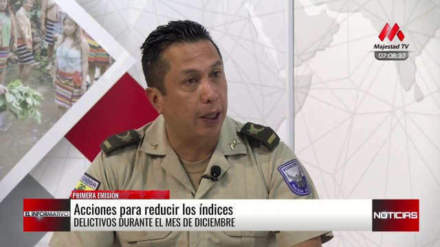 Acciones para reducir los índices delictivos durante el mes de diciembre