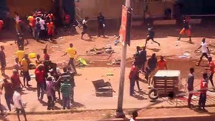 Des manifestants saccagent les PA sur l'axe Bambeto-Cosa