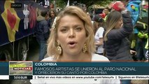 Artistas cantan contra las políticas del pdte. colombiano Iván Duque