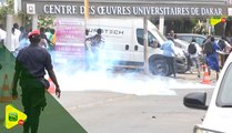 5 étudiants emprisonnés, l'UCAD en feu avec une violente bagarre contre les policiers