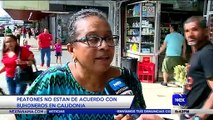 Peatones no están de acuerdo con buhoneros en Calidonia - Nex Noticias