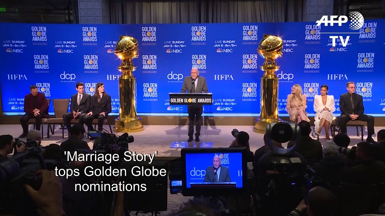 'Marriage Story' tops Golden Globes nominations...