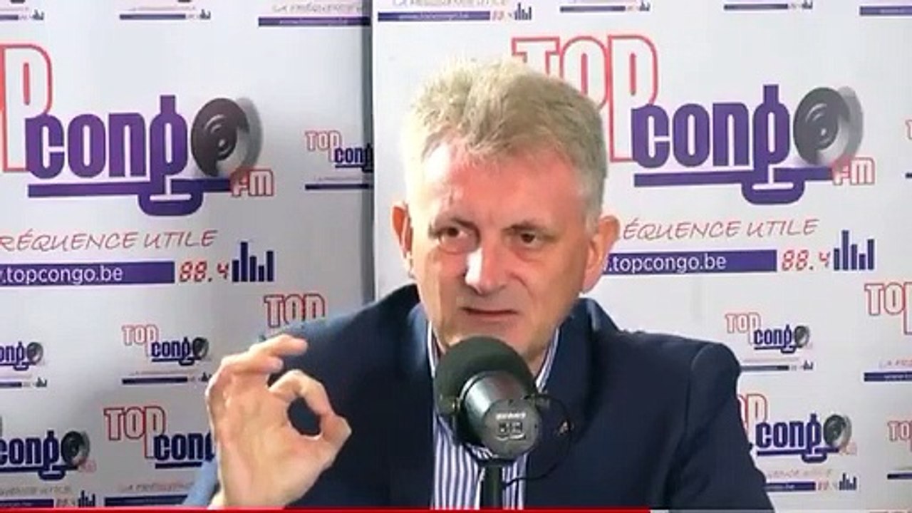 Sur l’utilité et la régularité des sanctions prises par l’Union Européenne contre les personnalités congolaises, l’ambassadeur de l'UE en RDC ⁩ s’exprimait dans le TOP PRESSE de  TopCongo  FM