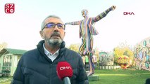 Tepki çeken Atatürk heykeli kaldırıldı!