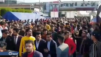 العراقيون يشيعون الناشط فاهم الطائي ومظاهرات غاضبة في كربلاء