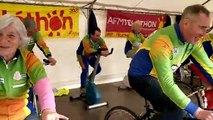 Les cyclos de l'ACM Muzillac pédalent pour le Téléthon