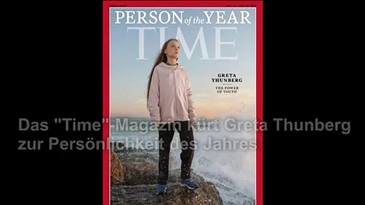 'Time' kürt Greta Thunberg zur Person des Jahres