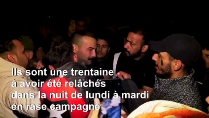 Des manifestants irakiens enlevés rentrent à Kerbala après leur libération