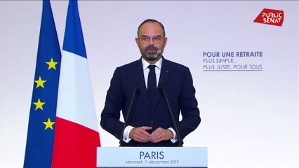 Les annonces d'Edouard Philippe sur la réforme des retraites