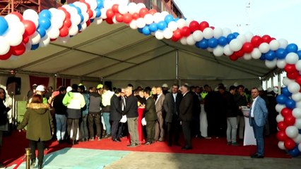 Norveçli firma için Yalova'da inşa edilen gemi denize indirildi - YALOVA