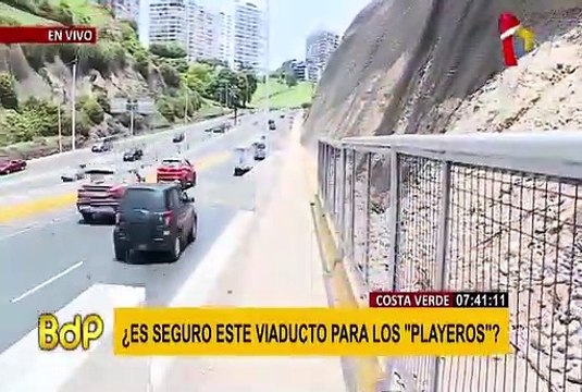 Costa Verde: ¿Es seguro el acceso peatonal del viaducto Armendáriz?