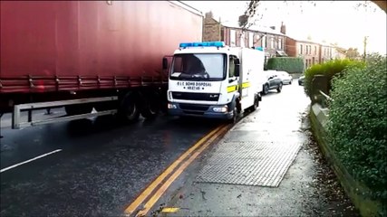 Bomb disposal unit in Wigan