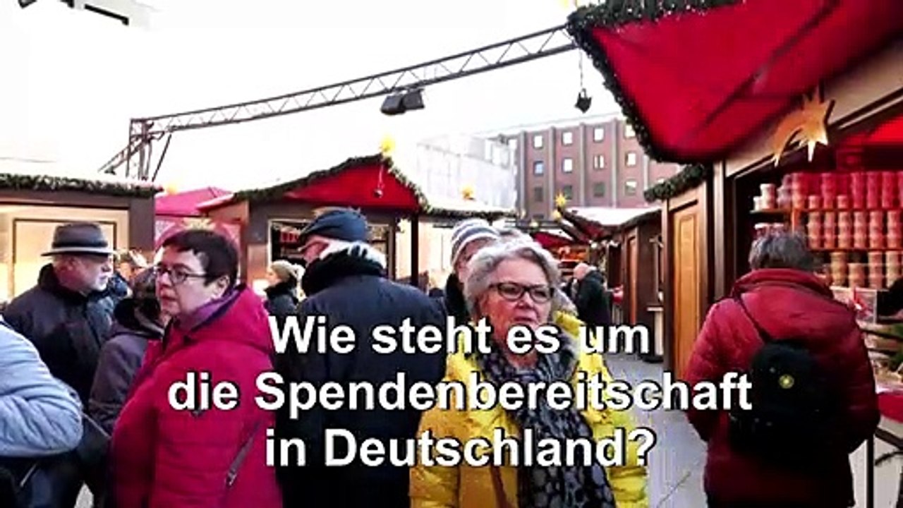 'Ich spende leider nichts'