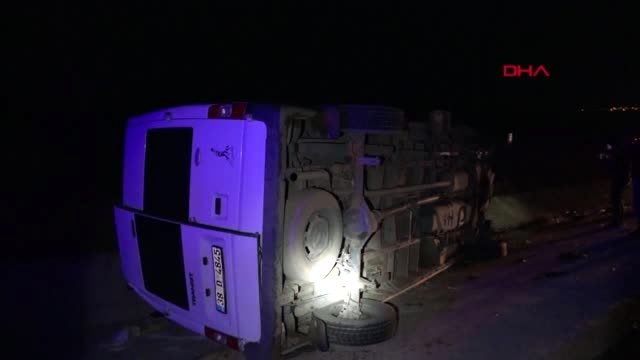 Kayseri minibüs ile otomobil çarpıştı 13 yaralı-ek