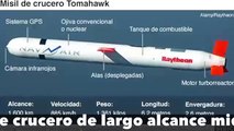 Así son los misiles Tomahawk de EE.UU.