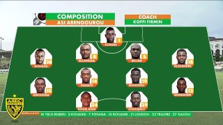 Ligue 1 / J10 / ASI d'Abengourou 2 - 0 ASEC Mimosas (Résumé)