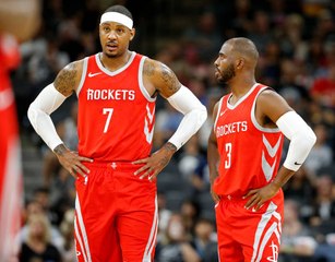 Carmelo Anthony Told Chris Paul 'Just Be Careful' After Leaving Rockets