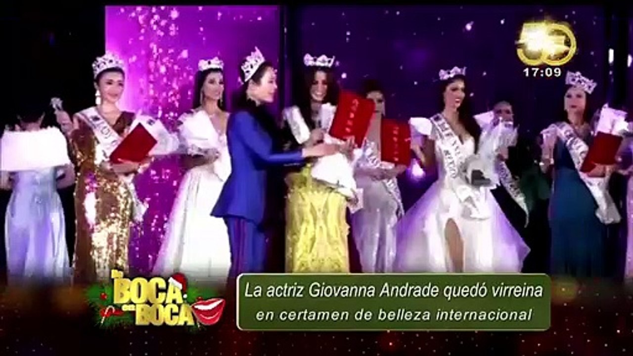 Giovanna Andrade la nueva virreina de Mrs. Globe
