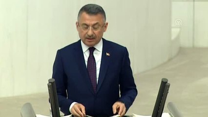 2020 Yılı Bütçesi TBMM Genel Kurulunda - Cumhurbaşkanı Yardımcısı Oktay (5)