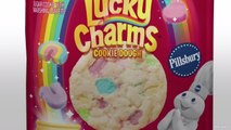 Pillsbury's New Limited-Edition Sugar Cookies Are Filled with Lucky Charms Marshmallows