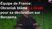 Équipe de France: Obraniak blâme Le Graët pour sa déclaration sur Benzema