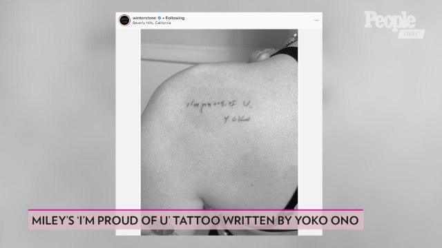 Miley Cyrus Just Got a New Tattoo That Says 'Freedom' Amid Liam Hemsworth Divorce