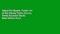 About For Books  Poster Art of the Disney Parks (Disney Parks Souvenir Book)  Best Sellers Rank :