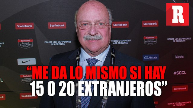 La opinión de Bonilla sobre la presencia de extranjeros en la Liga MX