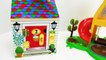 Let's Play with Peppa Pig Weebles and a fun Locking Dollhouse-
