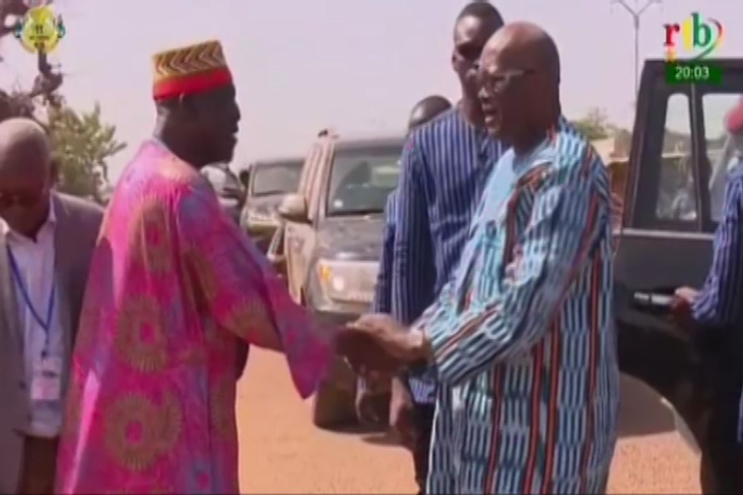 RTB/Arrivée du Président de la république à Tenkodogo
