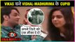 Vikas Gupta TRYING To Make THINGS Good Between Vishal Aditya Singh & Madhurima Tuli? | Bigg Boss 13