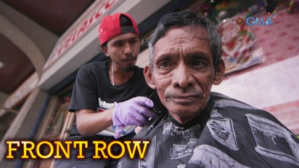 Front Row: Barbero sa Davao City, nagbibigay ng libreng gupit sa mga kapus-palad