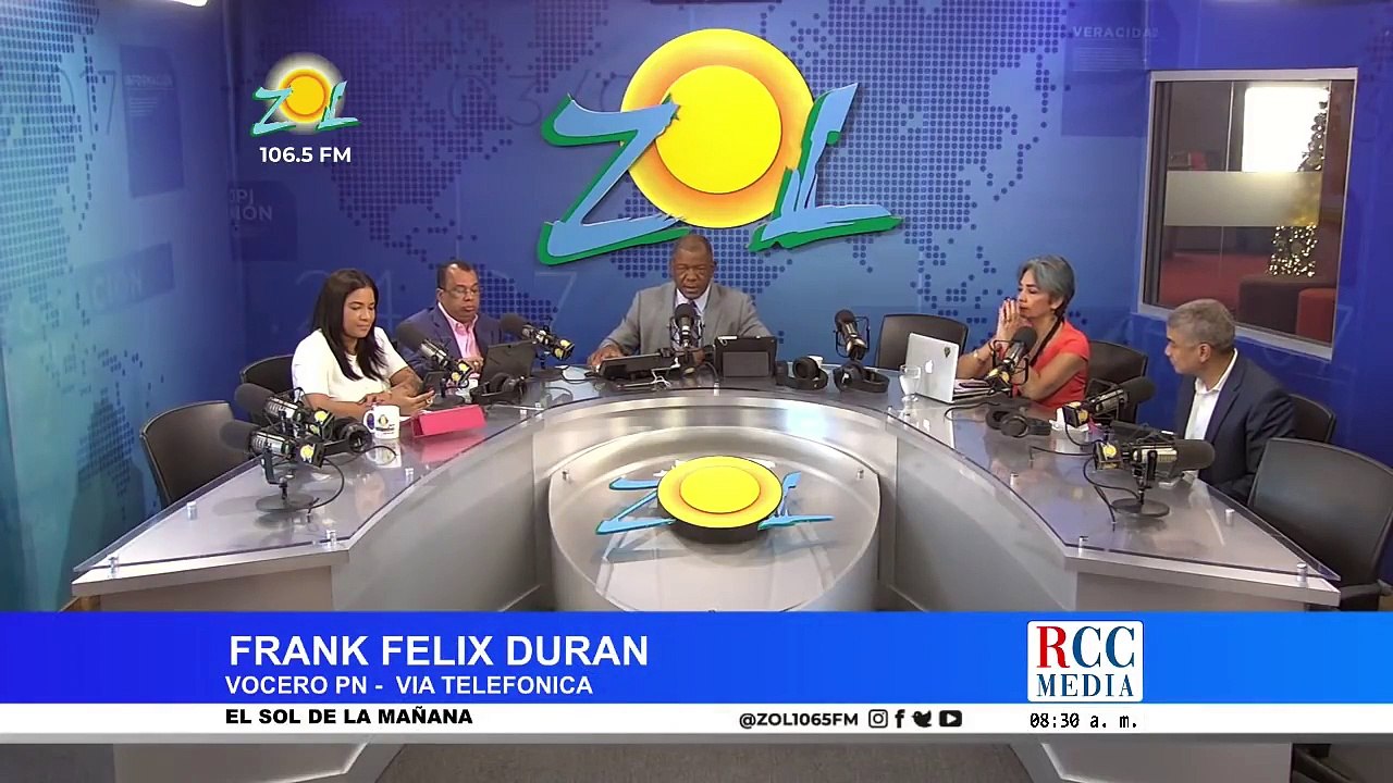 Frank Felix Duran vocero PN y periodista Robert Vargas ofrecen detalles sobre caso en los rosales