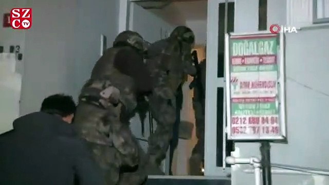 İstanbul’da silahlı suç örgütüne operasyon gözaltılar var