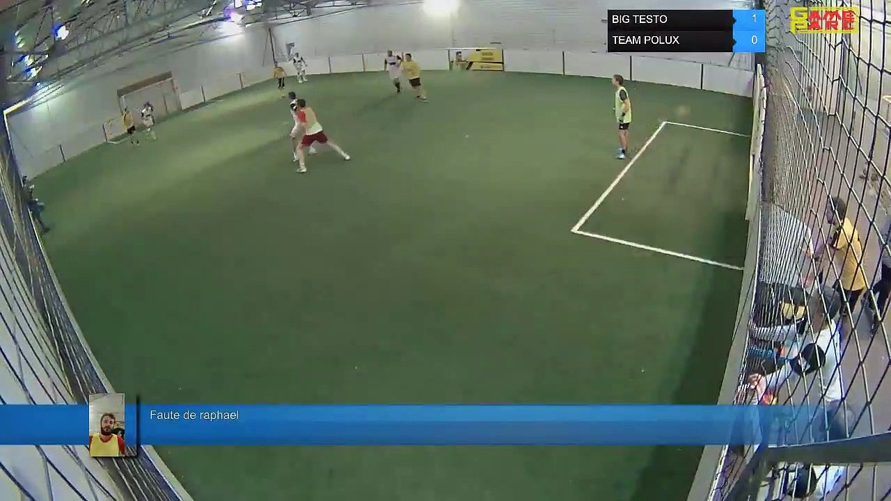 Faute de raphael - BIG TESTO Vs TEAM POLUX - 09/12/19 19:00 - LIGUE 1 - Poitiers Game Parc