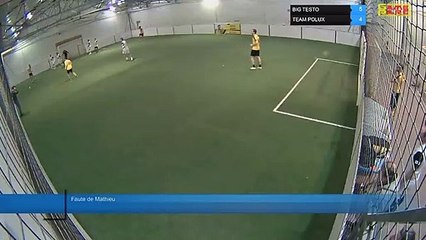 Faute de Mathieu - BIG TESTO Vs TEAM POLUX - 09/12/19 19:00 - LIGUE 1 - Poitiers Game Parc